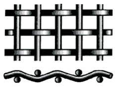 Antiedelstahl der korrosions-304L quetschverband Loch-harte Beanspruchung des Maschendraht-100 des Mikrometer-12.7mm 0