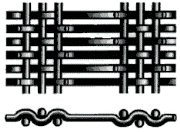 Antiedelstahl der korrosions-304L quetschverband Loch-harte Beanspruchung des Maschendraht-100 des Mikrometer-12.7mm 3