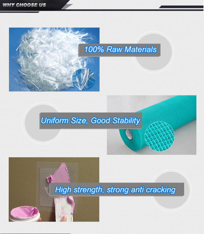 Glasfasergewebe 16x18 Leinwandbindung zur Wandverstärkung 2